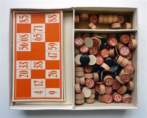 Vintage Lottery Game .